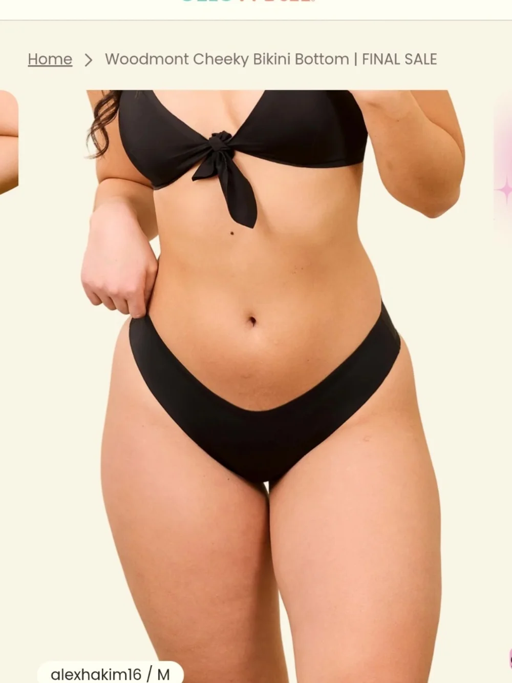 OneWith Bikini Set, Hampton And Woodmont Bottoms With Top